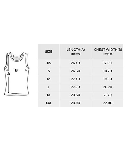 Undershirts Men's Muscle Gym Workout Training Sleeveless Tank Top Mount Shasta and Heart Lake - Multi6 - C119DW8OKAI