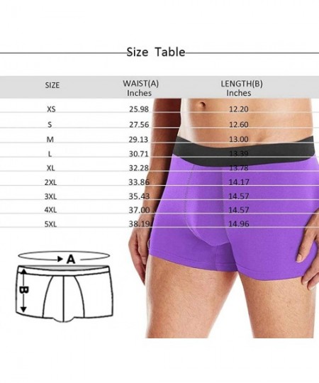 Boxer Briefs Custom Face Boxer Briefs for Man Briefs Panties Photo for Men Hug The Horse on Black - Type12 - CM19D8C5HI6