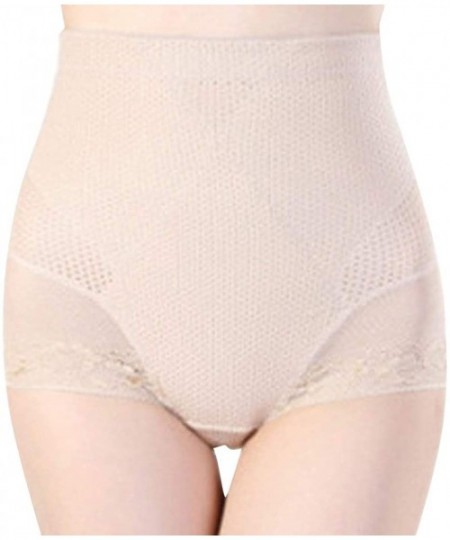 Garters & Garter Belts Women's Panty Weight Loss Corsets Body Shaper Sports Shorts - Khaki - CV1965DC95N