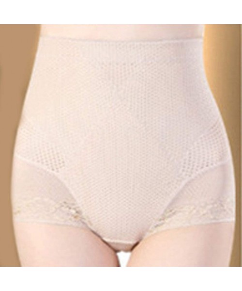 Garters & Garter Belts Women's Panty Weight Loss Corsets Body Shaper Sports Shorts - Khaki - CV1965DC95N