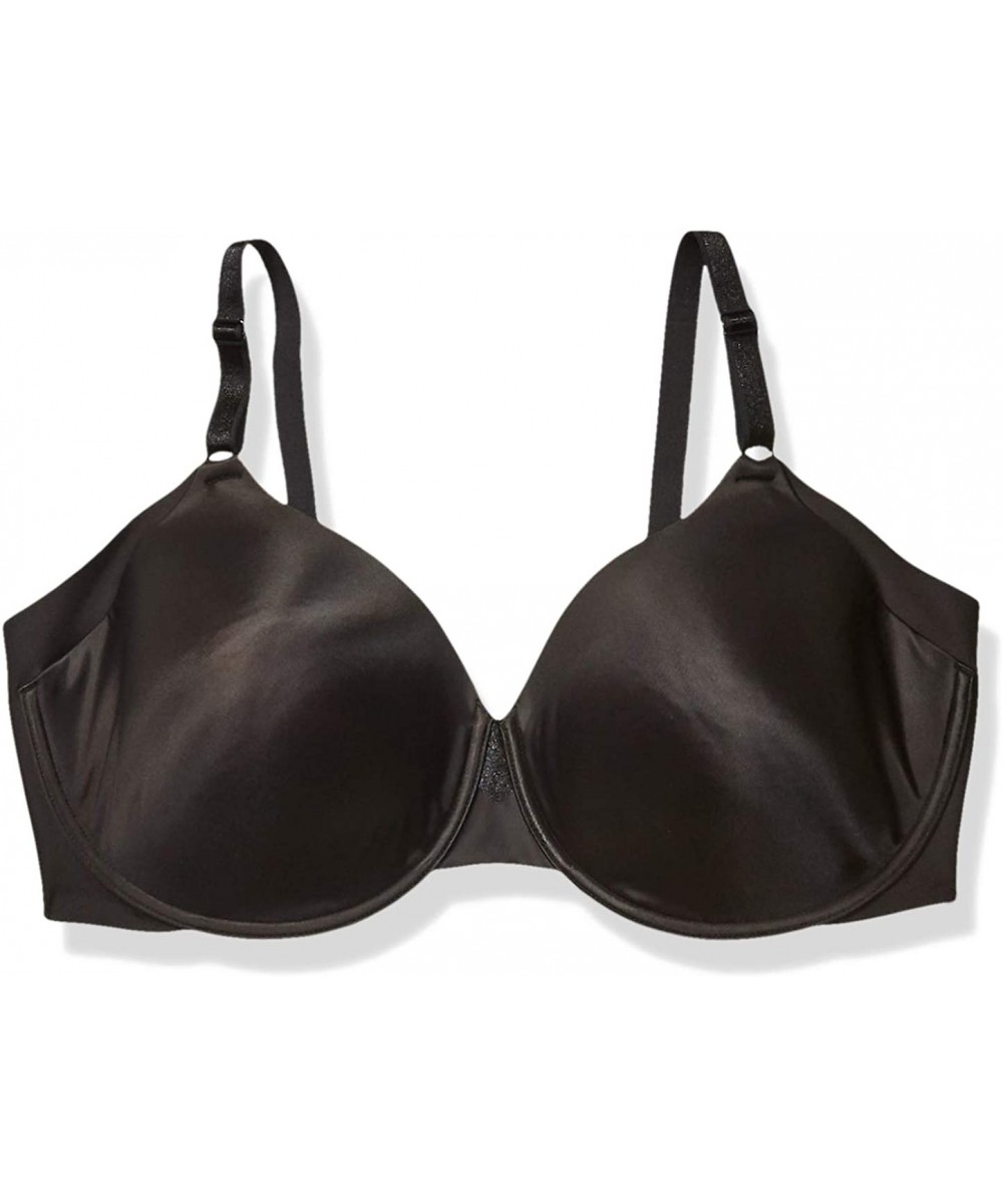 Bras Women's No Side Effects Underwire Contour Bra - Black - CR12K4A87PV