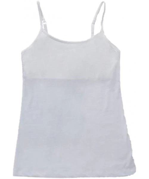 Shapewear Cotton Stretch Cami Style DMC008 (Large- White) - CY18GK6YAL5