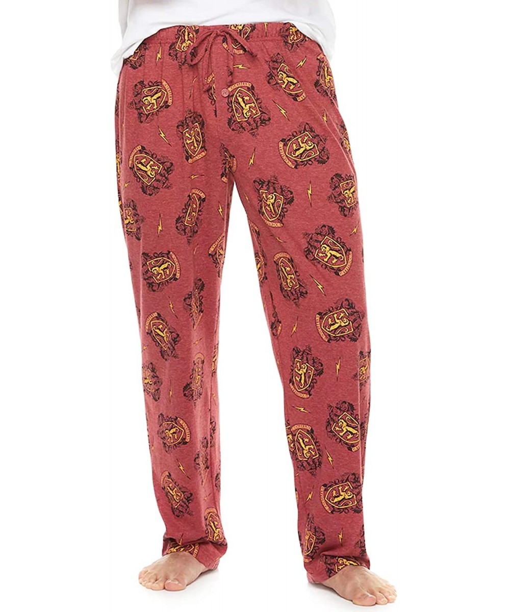 Sleep Bottoms Men's Gryffindor Sleep Pant - Dark Red - CU180MAWQOC