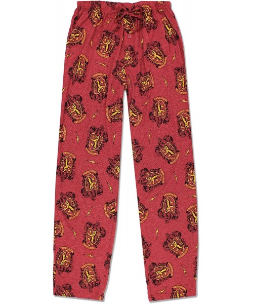 Sleep Bottoms Men's Gryffindor Sleep Pant - Dark Red - CU180MAWQOC