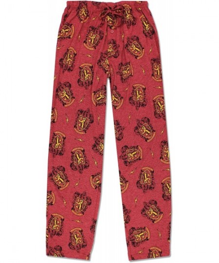 Sleep Bottoms Men's Gryffindor Sleep Pant - Dark Red - CU180MAWQOC