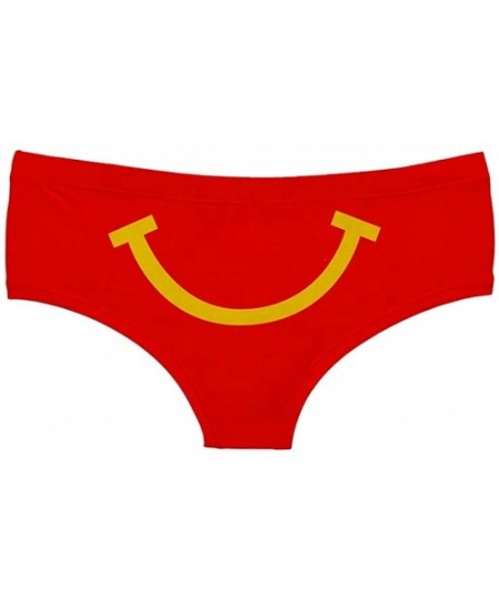 Panties Fun Womens Funny Underwear - Sexy Panties Bachelorette Gift XS-XXL - Happy Meal - CA18ZOIQ68L