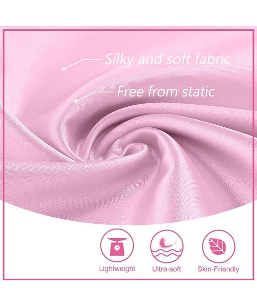 Sets Satin Pajamas for Women Cami Shorts Set Lingerie Lace Sexy Sleepwear - Lace Pink - CH18SK3WK74