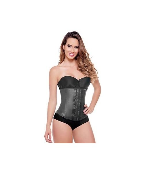 Shapewear Waist Latex Corset 2025 Classic Colombian Shaper Black Gym Belt and Fat Reducer - C118EWRURCA