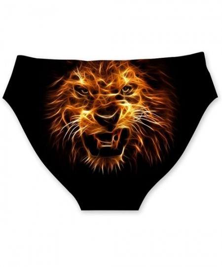 Panties Seamless Underwear Soft Briefs for Women Low Rise Animal Pattern - 1 Pack-design 4 - CG18M7HN37D