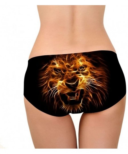 Panties Seamless Underwear Soft Briefs for Women Low Rise Animal Pattern - 1 Pack-design 4 - CG18M7HN37D