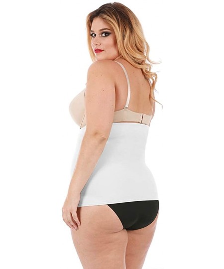 Shapewear Shapewear All Over Compression Tummy Control Body Shaper Waist Belt WBL4081 - White - C1196MU35U9