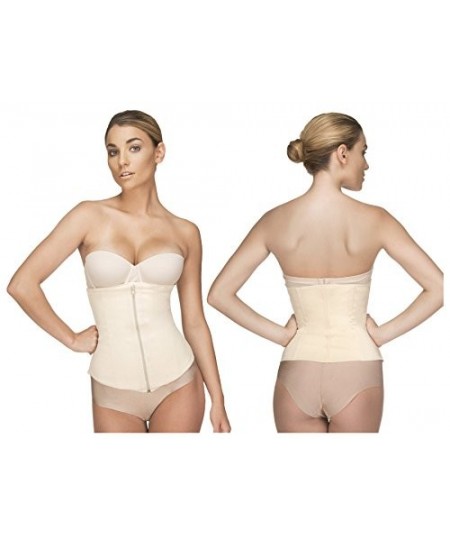 Shapewear Womens Shapewear 403 Gigi Waist Cincher w/ Zipper (S (34)- Nude) - Nude - C811D7OD54V