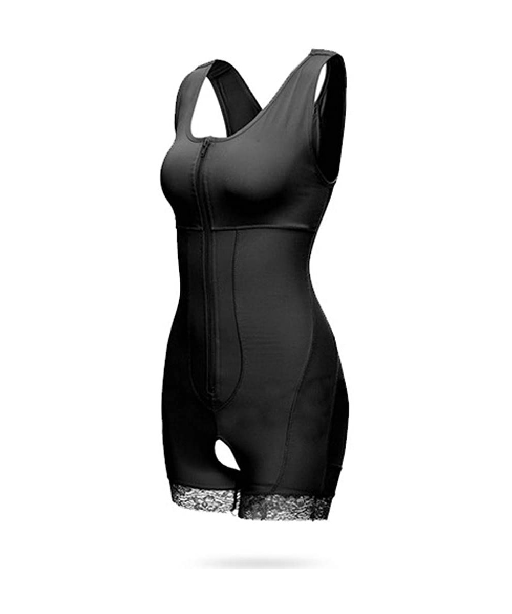 Bustiers & Corsets Women Full Body Shaper Bodysuit Firm Control Shapewear Lifter T Body Corset Shapewear - Black - CN19C972EUK