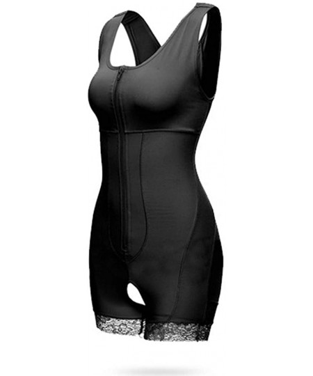 Bustiers & Corsets Women Full Body Shaper Bodysuit Firm Control Shapewear Lifter T Body Corset Shapewear - Black - CN19C972EUK