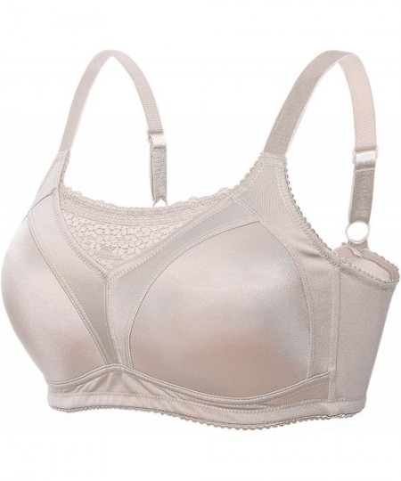 Accessories Seamless Molded-Cup Mastectomy Bra Pocket Bra for Silicone Breastforms8926 - Beige - CA18TX08W6D