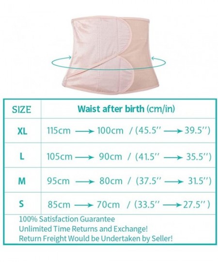 Shapewear Women Postpartum Belly Band Girdle Belly Wrap Abdominal Binder C section C-section Recovery Postnatal Support Belt ...