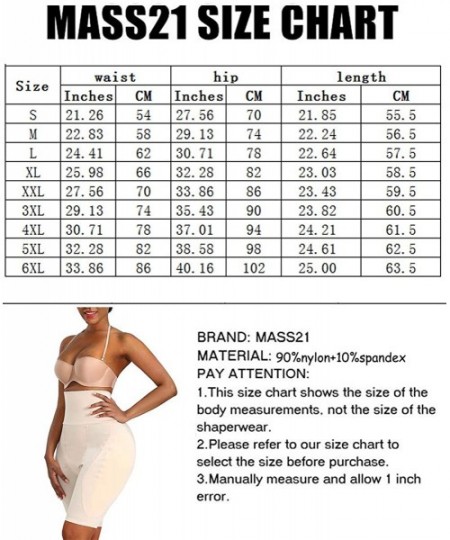 Shapewear Fajas Colombianas Body Shaper for Women Corset Bodysuit Bodysuit Shaper for Women - Beige-high-waist-thigh Shaping ...