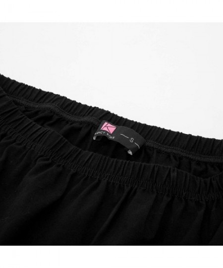 Slips Midi Long Length Underskirt Lace Skirt Extender Half Slip - Black - CD18XSSMA6W