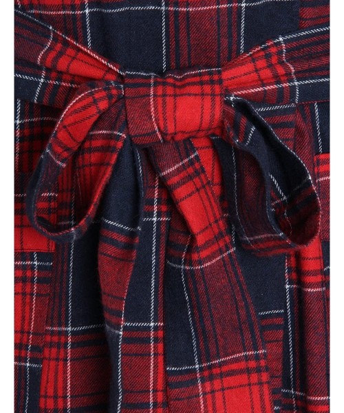 Robes Men's Cotton Flannel Robe - Red - CA17YRGZKE2