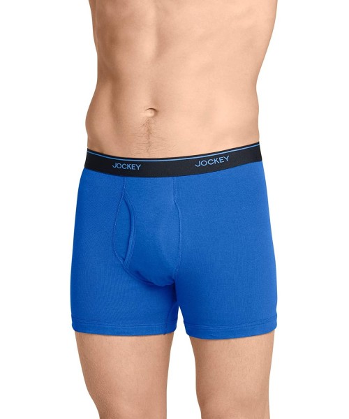 Boxer Briefs Men's Underwear Staycool Boxer Brief - 3 Pack - True Navy/Mimas Blue/Royal Blue - CY18T75LMI8